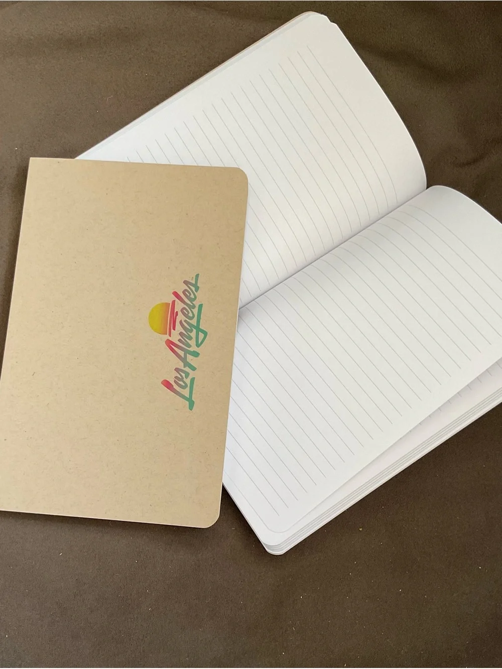 NWOT Los Angeles Beige Journal Notebook Set